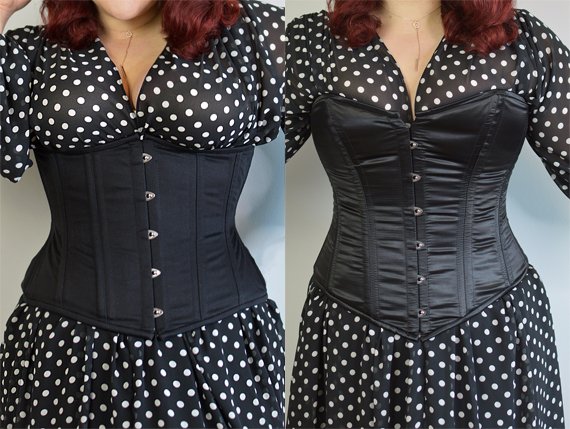 Differences Between Overbust and Underbust Corsets